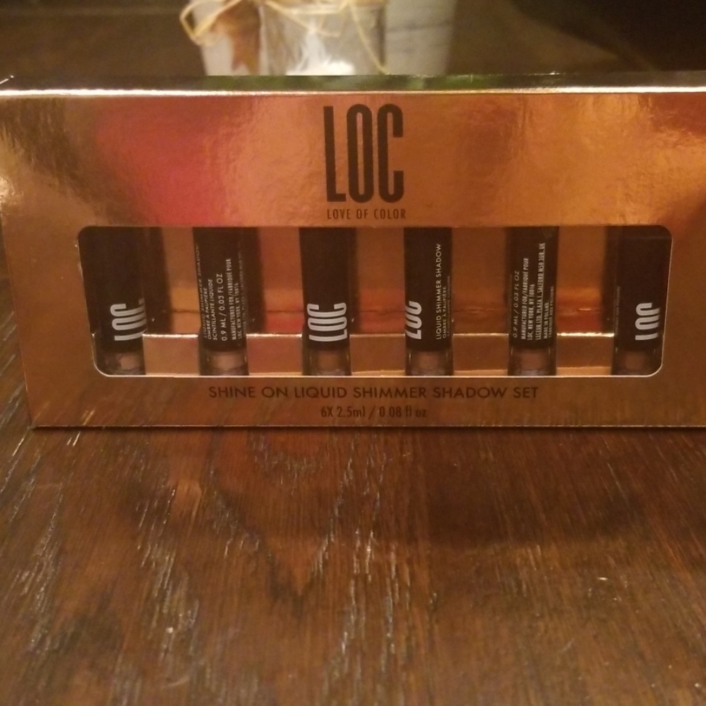 LOC Shine On Liquid Shimmer Shadow Set